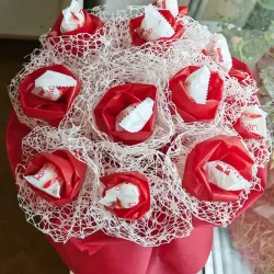 Букет с бонбони Raffaello